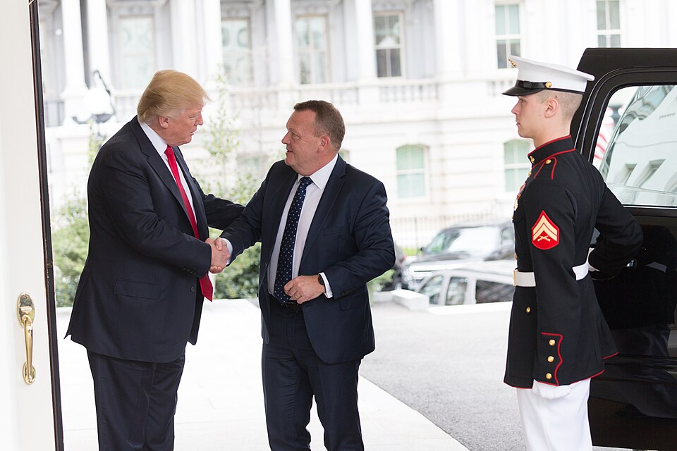 Danish Prime Minister — Prime Minister Lars Løkke Rasmussen and President Donald Trump, March 30, 2017